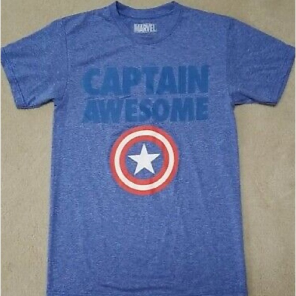 Captain America Captain Awesome Shirt